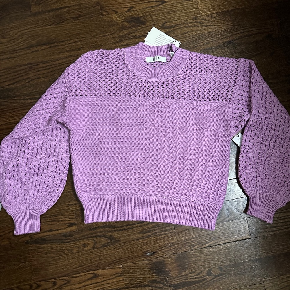 NWT. Brand New Joie Violet Sweater